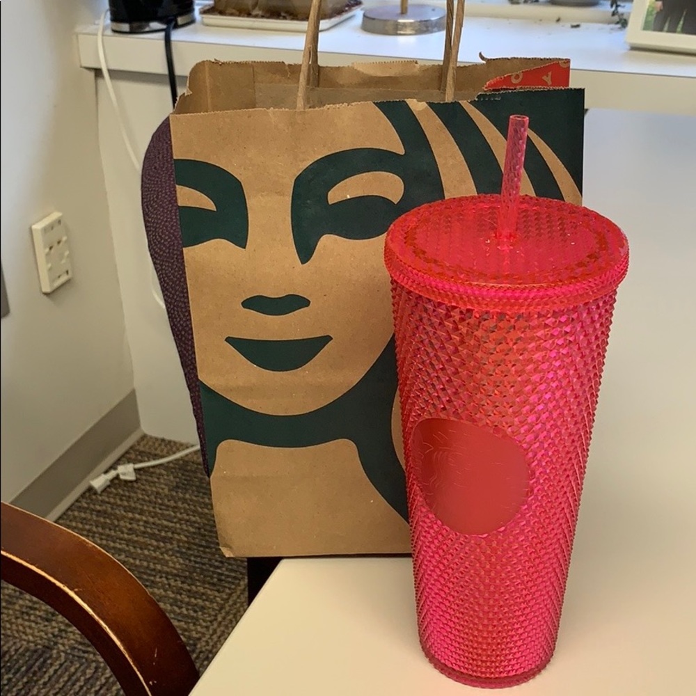 Starbucks Holiday 2019 Iridescent Pink Cup